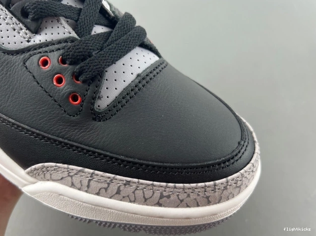 Jordan Air 3 DN3707-010 Black Cement 0716